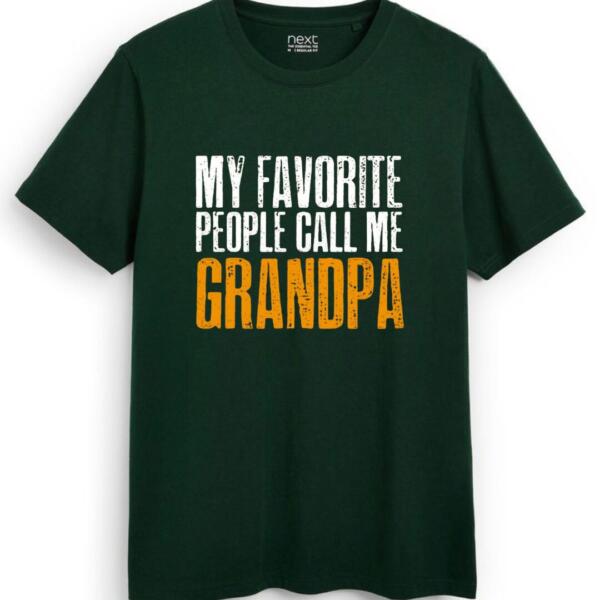 My Favorite People Call Me Grandpa T-shirt