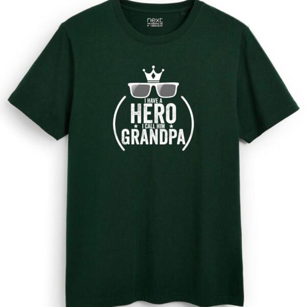 I Have A Hero I Call Jim Grandpa T-Shirt