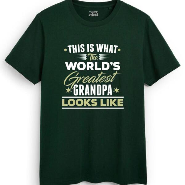 This Is What The World's Greatest Grandpa Looks Like T-shirt