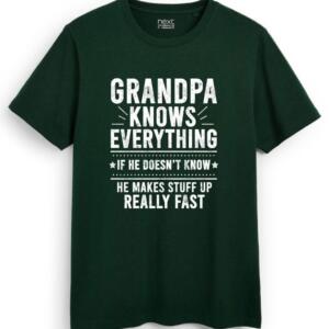 Grandpa Knows Everything T-shirt - Image 3