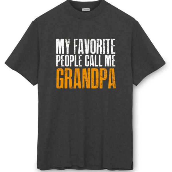 My Favorite People Call Me Grandpa T-shirt