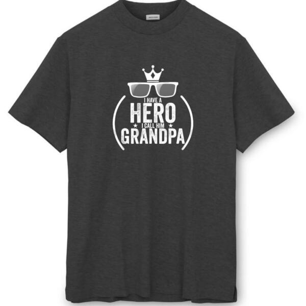 I Have A Hero I Call Jim Grandpa T-Shirt