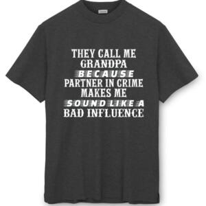 They Call Me Grandpa T-shirt - Image 3