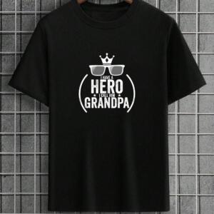 I Have A Hero I Call Jim Grandpa T-Shirt