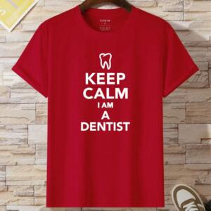Keep Calm I'm A Dentist T-Shirt - Image 4