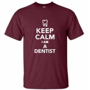 Keep Calm I'm A Dentist T-Shirt - Image 2