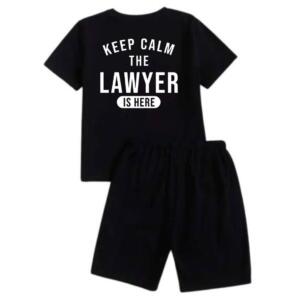 Keep Calm The Lawyer Is Here Short Tracksuit