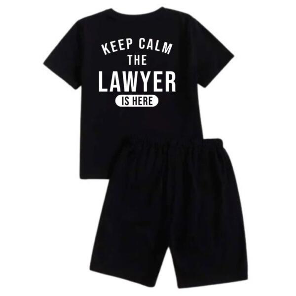 Keep Calm The Lawyer Is Here Short Tracksuit