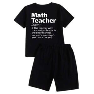 Math Teacher Short Tracksuit