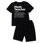 Math Teacher Short Tracksuit