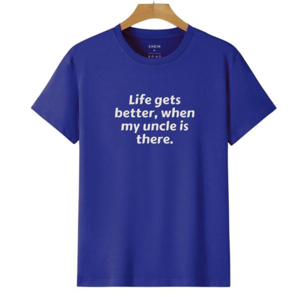Life Gets Better When Uncle Is There T-Shirt (6)