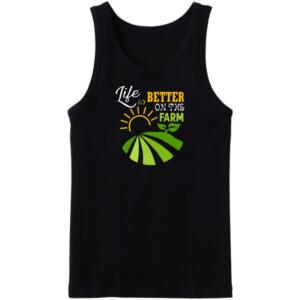 Life Is Better On Farm Tanktop