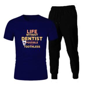 Life Without Dentist Is Possible But Toothless Tracksuit - Image 2
