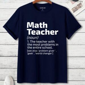 Math Teacher Definition T-Shirt (3)