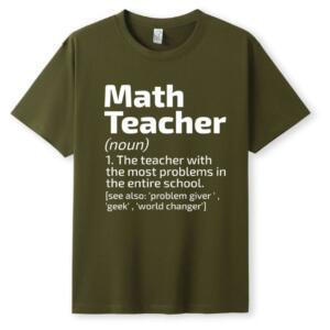 Math Teacher Definition T-Shirt (5)