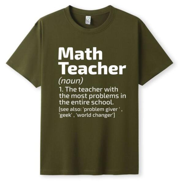 Math Teacher Definition T-Shirt (5)