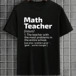 Math Teacher Definition T-Shirt