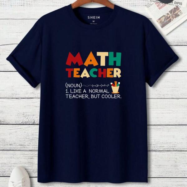 Math Teacher T-Shirt (3)
