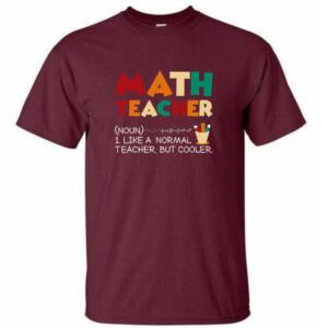 Math Teacher T-Shirt (4)