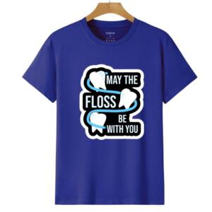 May The Floss Be With You T-Shirt - Image 4
