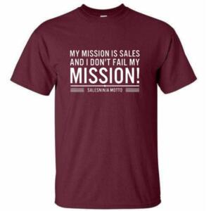 My Mission Is Sales T-Shirt - Image 4