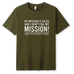 My Mission Is Sales T-Shirt - Image 5