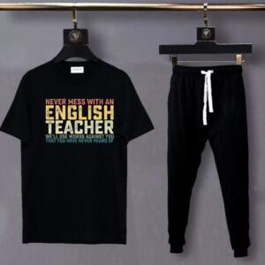 Never Mess With English Teacher Tracksuit