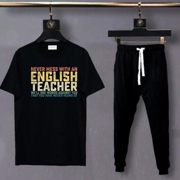 Never Mess With English Teacher Tracksuit