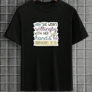 Nurse She Works With Her Hands T-Shirt