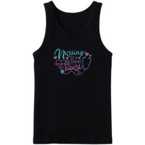 Nursing Is A Work Of Art Tanktop