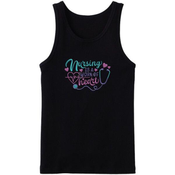 Nursing Is A Work Of Art Tanktop
