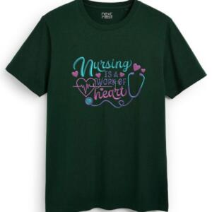Nursing Is A Work Of Heart T-Shirt (7)