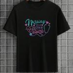 Nursing Is A Work Of Heart T-Shirt