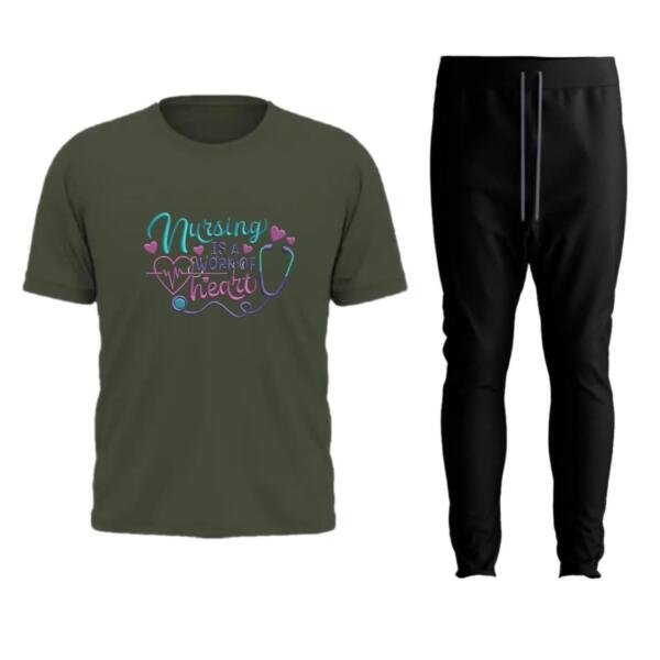 Nursing Is A Work Of Heart Tracksuit (2)