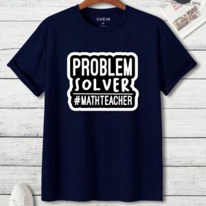 Problem Solver #Math Teacher T-Shirt (3)