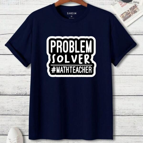 Problem Solver #Math Teacher T-Shirt (3)