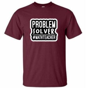 Problem Solver #Math Teacher T-Shirt (4)