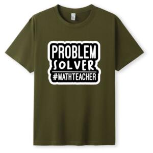Problem Solver #Math Teacher T-Shirt (5)