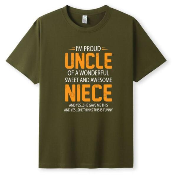 Proud Uncle Of A Wonderful Niece T-Shirt (5)