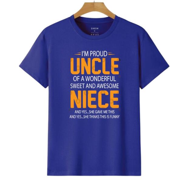 Proud Uncle Of A Wonderful Niece T-Shirt (6)