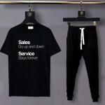 Sales Go Up And Down Service Stays Forever Tracksuit