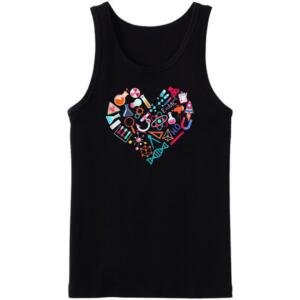 Science Heart Tanktop