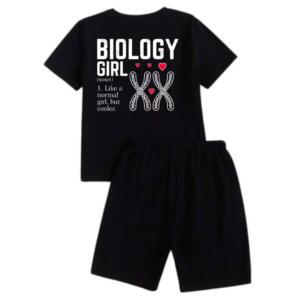 Biology Girl Short Tracksuit