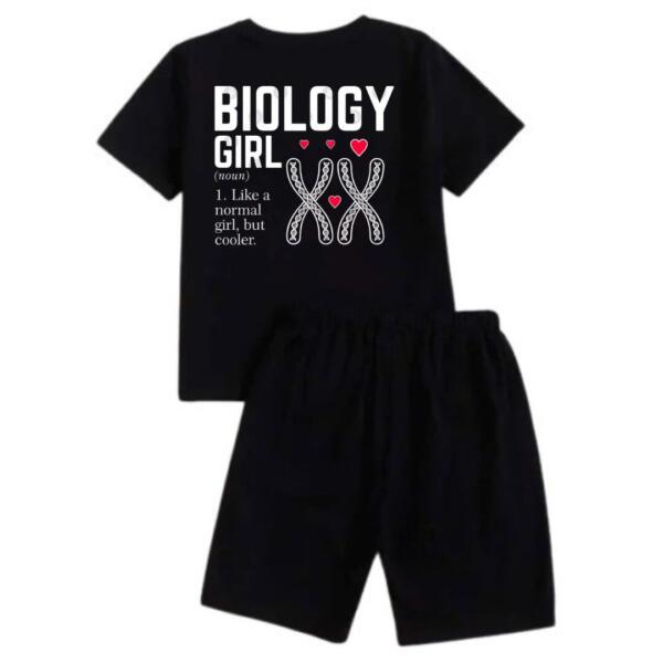 Biology Girl Short Tracksuit