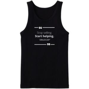 Stop Selling Start Helping Tanktop