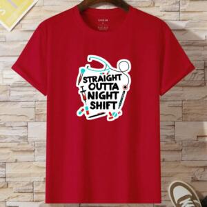 Straight Outta Night Shift T-Shirt (2)