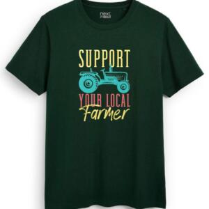 Support Your Local Farmer T-Shirt - Image 2