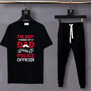 The Best Dad Raises A Police Officer Tracksuit