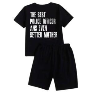 The Best Police Officer And Even Better Mother Short Tracksuit