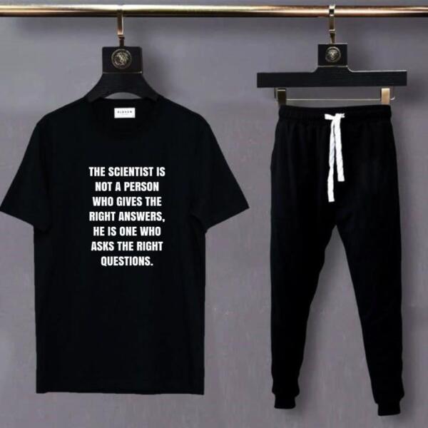 The Scientist Is Not A Person Who Give Answers Tracksuit